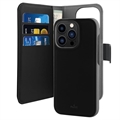 Puro 2-i-1 iPhone 11 Magnetiskt Plånboksfodral - Svart