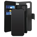 Puro 2-i-1 Magnetisk iPhone 12/12 Pro Plånboksfodral