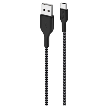 Puro Fabric ultrastark USB-A / USB-C-kabel - 1,2 m, 30 W