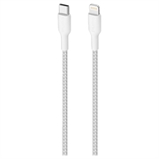 Puro Fabric ultrastark USB-C / Lightning-kabel - 1,2 m, 20 W