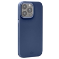 iPhone 15 Pro Puro Icon Mag Pro Silikonskal - Mörkblå