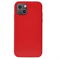 Puro Icon iPhone 13 Silikonskal - Röd