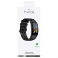 Puro Sport Plus Fitbit Charge 5 Silikonrem - Svart