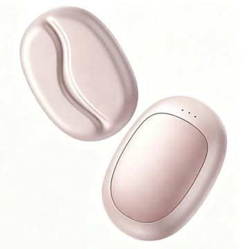 Q26 2-i-1 magnetisk handvärmare med kaffebönsmotiv, 5000mAh
