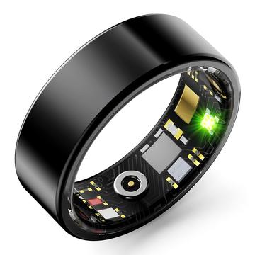 R11M Snygg smart ring - Storlek: 10/19.8mm - Svart