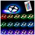 RGB Dekorativ LED-Ljusslinga med 16 Färger - 5m