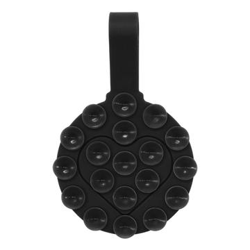 RK-X18/19 Silikonhjärtformad sugkoppshållare för telefon - dubbelsidig, löstagbar hållare