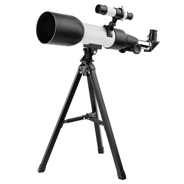 Refraktorteleskop med Tripod för Nybörjare - 90x, 60mm, 360mm