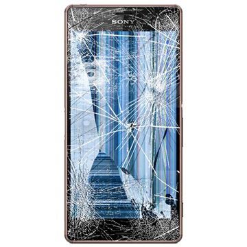 Sony Xperia Z3 LCD-display & Fram Skal Reparation