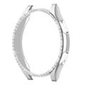 Strass Dekorativa Samsung Galaxy Watch4 Classic Skal - 46mm - Silver
