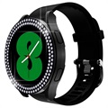 Strass Dekorativa Samsung Galaxy Watch5 Skal - 40mm - Svart