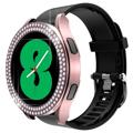 Strass Dekorativa Samsung Galaxy Watch5 Skal - 40mm - Rosa