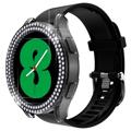 Strass Dekorativa Samsung Galaxy Watch5 Skal - 44mm - Genomskinlig