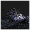 Ringke Fusion X Design Samsung Galaxy A72 5G Hybrid Skal - Kamouflage