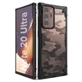 Ringke Fusion X Design Samsung Galaxy Note20 Ultra Hybrid Skal - (Öppen Förpackning - Utmärkt) - Kamouflage / Svart