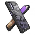 Ringke Fusion X Samsung Galaxy A32 5G/M32 5G Hybrid Skal - Kamouflage / Svart