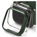 Ringke Slim Apple Watch Series 7 Skal - 45mm - 2 St. - Klar & Grön