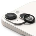 iPhone 15/15 Plus Ringke Kameralinsskydd i Härdat Glas - Svart