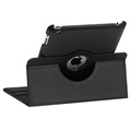 iPad 2/iPad 3/iPad 4 360-graders roterande fodral - svart