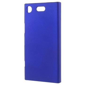 Sony Xperia XZ1 Compact Gummerat Plastskal - Mörkblå