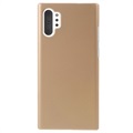 Samsung Galaxy Note10+ Gummerat Plastskal - Guld