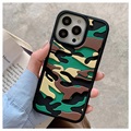 Oländig Kamouflage Mönster iPhone 13 Pro Hybrid Skal
