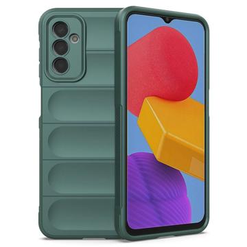 Rugged Serie Samsung Galaxy M13 TPU-skal - Grön