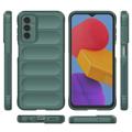 Rugged Serie Samsung Galaxy M13 TPU-skal - Grön