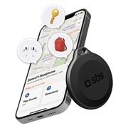 SBS Track My Circle Vattentät IP65 föremålsspårare - Apple Find My Compatible