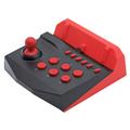 SM319 För Nintendo Switch / Switch Lite Arkadspel Joystick Kontrollstation med Turbo-funktion - Svart+Röd
