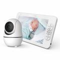 SM70PTZ 7-tums trådlös digital babyvakt Kamera med tvåvägskommunikation Säkerhetsenhet för hemmet 2,4 GHz webbkamera med stöd för mörkerseende / temperaturövervakning - EU-kontakt