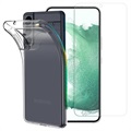 Saii 2-i-1 Samsung Galaxy S22+ 5G TPU Skal & Glas Skärmskydd