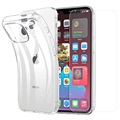 Saii 2-i-1 iPhone 13 Pro TPU Skal & Härdat Glas Skärmskydd