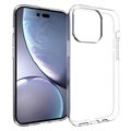 Saii 2-i-1 iPhone 14 Pro TPU Skal & Härdat Glas Skärmskydd
