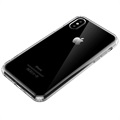 Saii 2-i-1 iPhone X/XS TPU Skal & Härdat Glas Skärmskydd