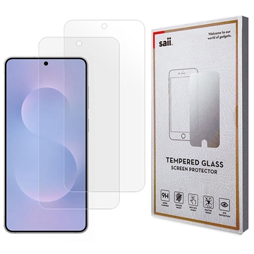 Samsung Galaxy S25 Edge Saii 3D Premium Härdat Glas Skärmskydd - 9H - 2 St.