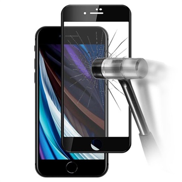 Saii 3D Premium iPhone SE (2020) Härdat Glas Skärmskydd - 9H - 2St.