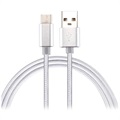 SAII USB-C Laddning & Synk Kabel - 1m - Vit