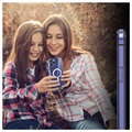 Saii Magnetiskt Serie iPhone 12/12 Pro Hybrid Skal - Genomskinlig