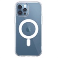 Saii Magnetiskt Serie iPhone 13 Pro Max Hybrid Skal - Genomskinlig