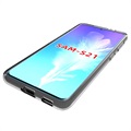 Saii Premium Anti-Halk Samsung Galaxy S21 5G TPU-skal - Genomskinlig