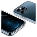 Saii Premium Greppvänligt iPhone 12 Pro Max TPU-skal - Genomskinlig