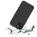 Saii Premium iPhone 13 mini Liquid Silikonskal - Svart