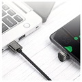 Saii U-Formad USB-C Kabel - 1m - Svart