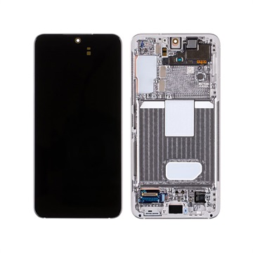 Samsung Galaxy S22 5G Fram Skal & LCD Display GH82-27520B - Vit