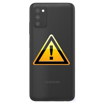 Samsung Galaxy A03s Bak Skal Reparation - Svart