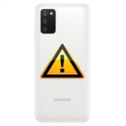 Samsung Galaxy A03s Bak Skal Reparation - Vit