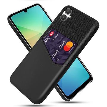 Samsung Galaxy A07 4G KSQ Skal med Korthållare - Svart