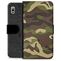 Samsung Galaxy A10 Premium Plånboksfodral - Kamouflage