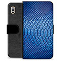 Samsung Galaxy A10 Premium Plånboksfodral - Läder